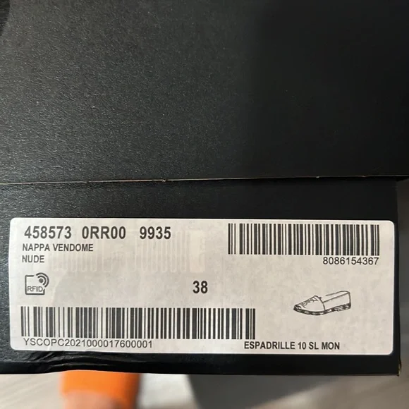 Saint Laurent beige leather espadrilles with box and dust bag - Picture 6 of 8